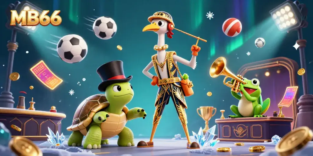 Experience MB66's vibrant casino scene with flapper-style characters and dynamic betting elements.
