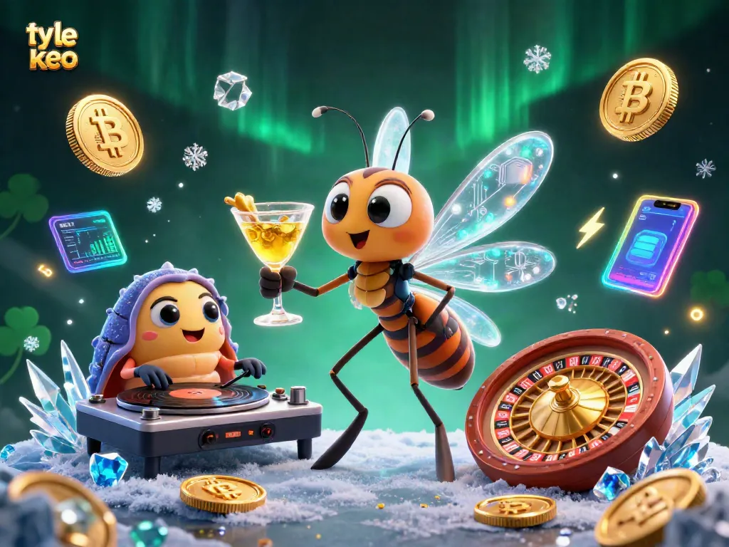 Experience ty le keo betting with a dynamic casino scene showcasing vibrant crypto elements and engaging characters.