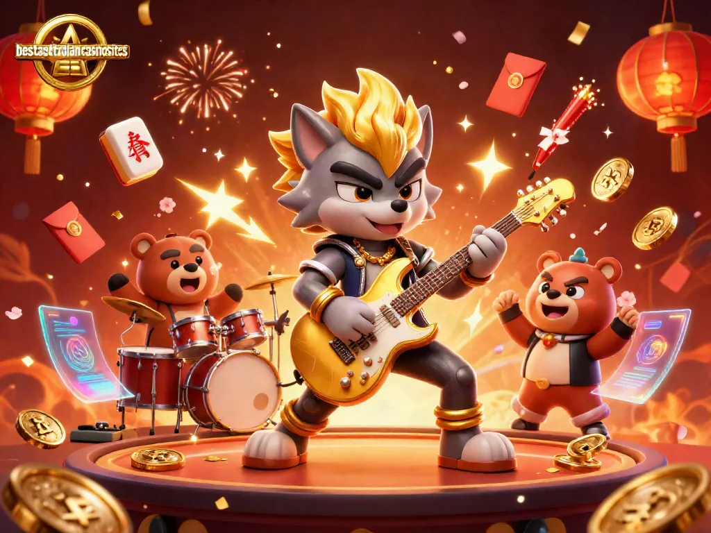 Engage with the best crypto casinos in Australia on bestaustraliancasinosites, featuring vibrant 3D casino illustration.